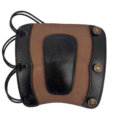 Bodnik Archery Armschutz Velos Schwarz / Braun