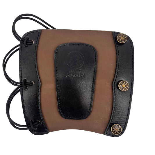 Bodnik Archery Armschutz Velos Schwarz / Braun