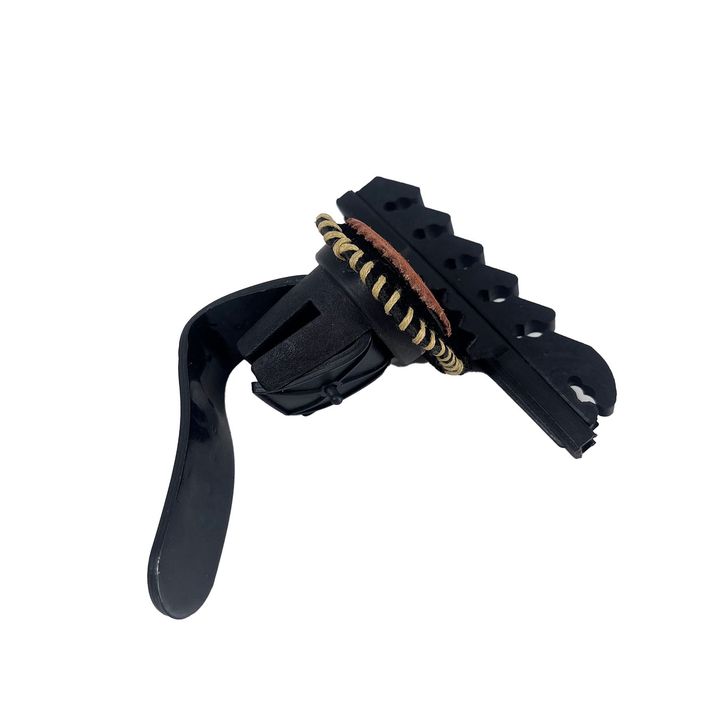 Strap On Bogenköcher Small Schwarz / Rotbraun